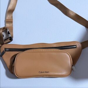 Calvin Klein Camel Belt Bag